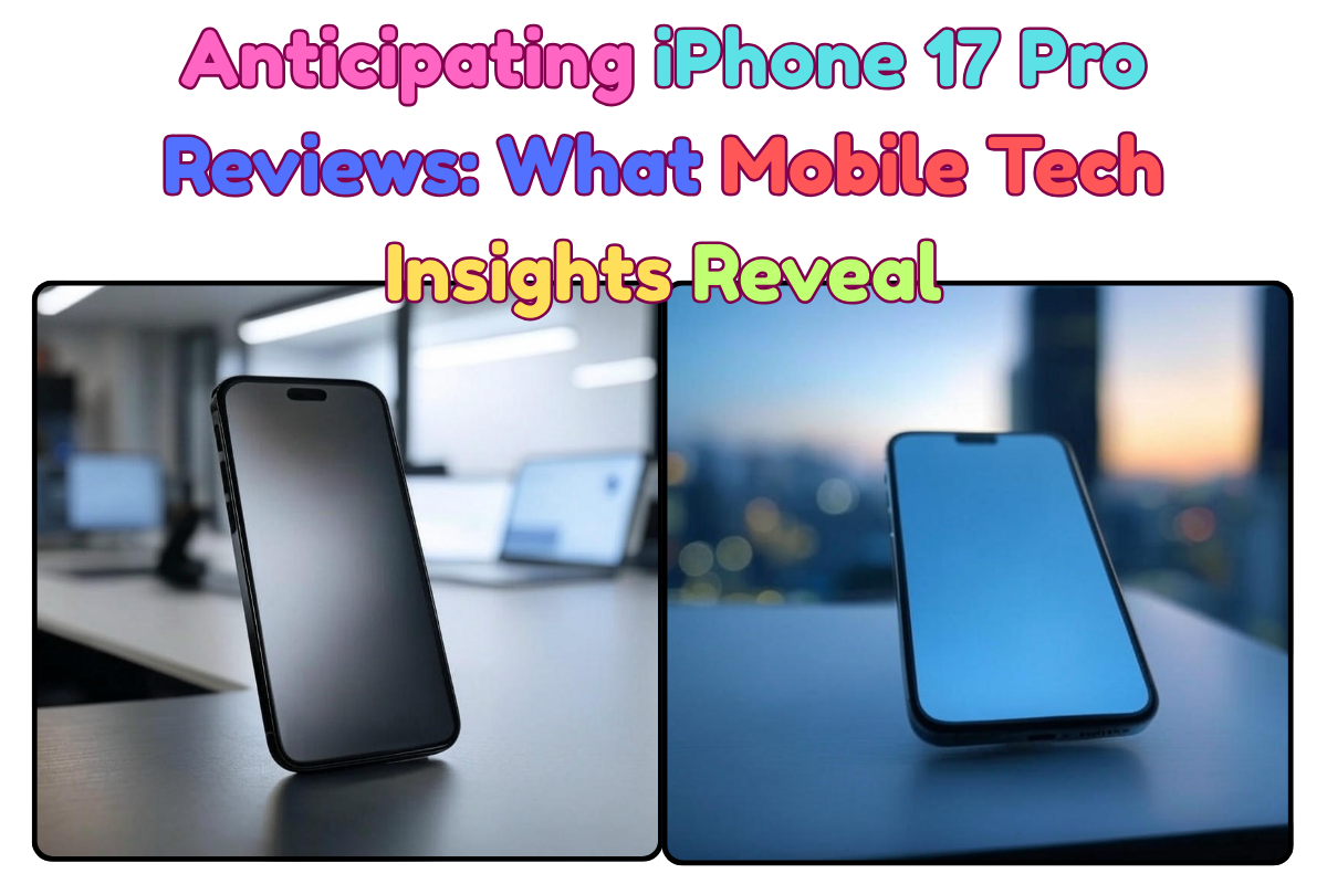 Anticipating iPhone 17 Pro Reviews: What Mobile Tech Insights Reveal
