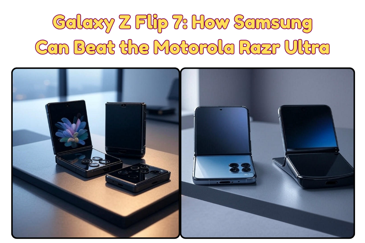 Galaxy Z Flip 7: How Samsung Can Beat the Motorola Razr Ultra